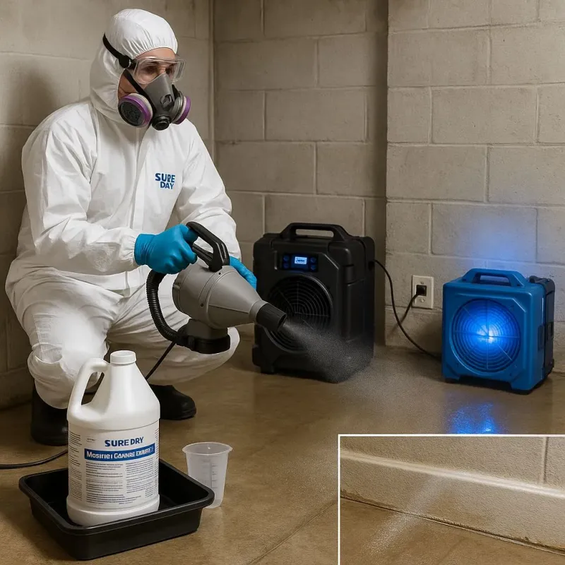 Sanitization and Odor Removal process in Bronson, MI
