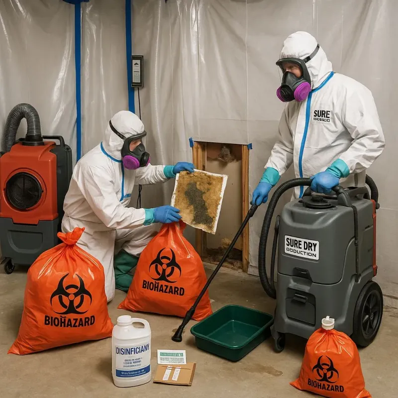 Contaminated Water Handling Protocols process in Bronson, MI