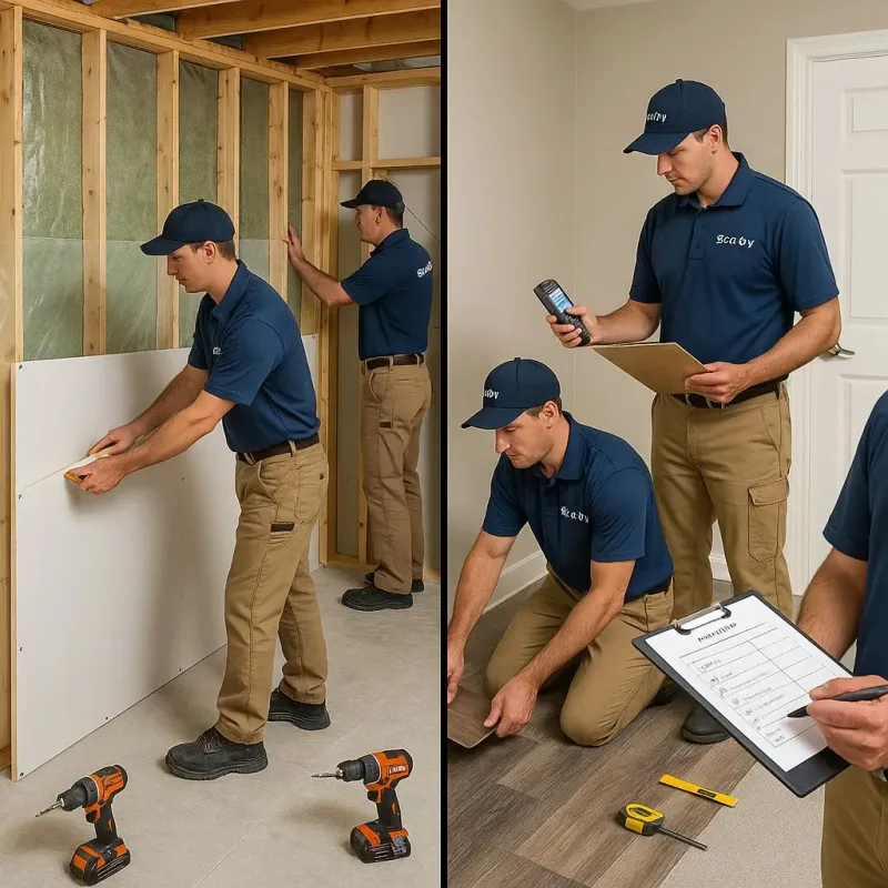 Repairs and Reconstruction process in Bronson, MI