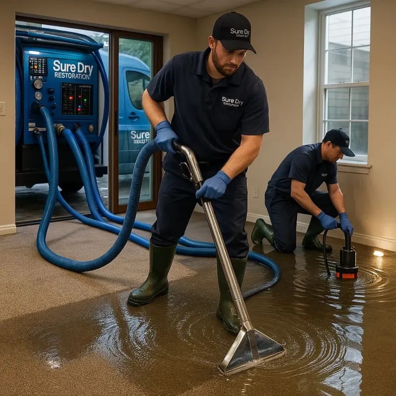 Water Extraction and Removal process in Bronson, MI